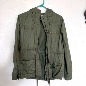 Army green jacket